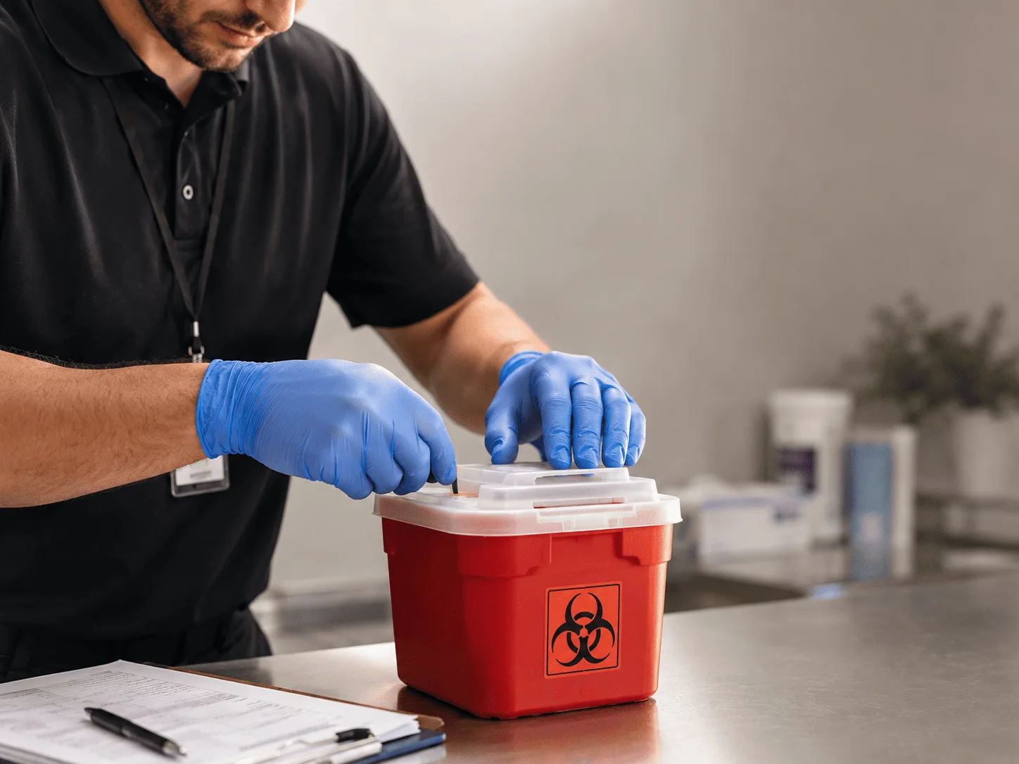 Why choose Sharps Waste Disposal in New Goshen, IN